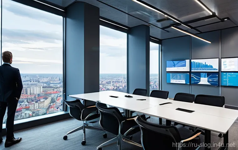 스마트물류 자격증 공부법 팁 - **Prompt:** "A cutting-edge logistics control center featuring a large, curved holographic display a...
